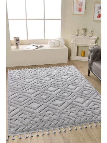 Conceptum Hypnose Hochflor-Teppich ''0C830B'' in Grau