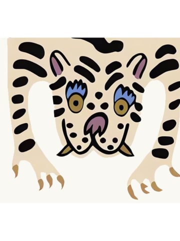 Conceptum Hypnose Dywan bawełniany "185" w kolorze kremowym