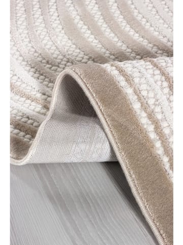 Conceptum Hypnose Laagpolige tapijten "Amorf - Ar001" beige/lichtbruin