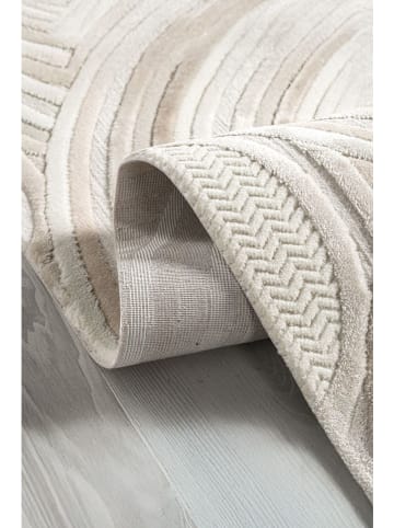 Conceptum Hypnose Kurzflor-Teppich ''Amorf - Ar002'' in Beige