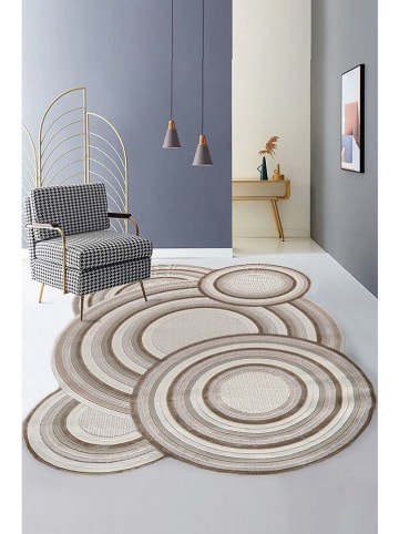 Conceptum Hypnose Laagpolig tapijt "Amorf - Ar002" beige/lichtbruin