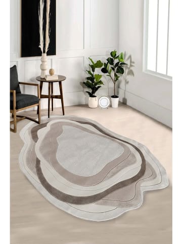 Conceptum Hypnose Dywan "Amorf - Ar006" w kolorze beżowo-jasnobrązowym