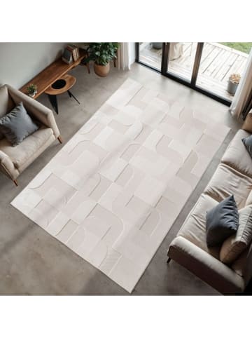 Conceptum Hypnose Laagpolig tapijt "Doha 1651" crème