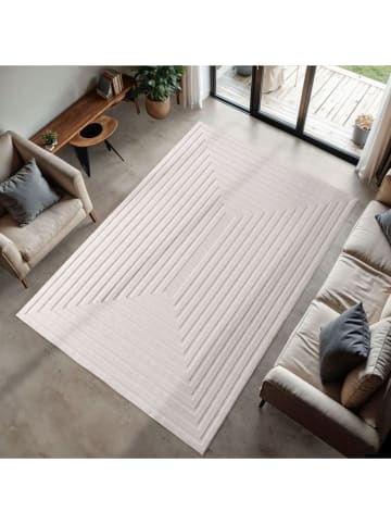 Conceptum Hypnose Kurzflor-Teppich ''Doha 1653'' in Creme