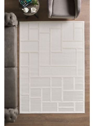 Conceptum Hypnose Kurzflor-Teppich ''Doha 1657'' in Creme