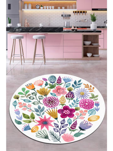 Conceptum Hypnose Dywan "Drenaj Djt" w kolorze białym ze wzorem