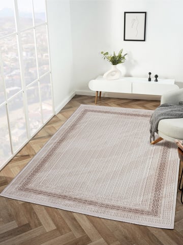 Mioli Laagpolig tapijt "Elex" beige/bruin
