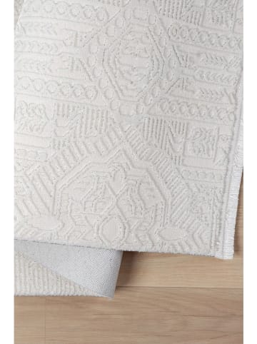 Mioli Kurzflor-Teppich ''Elex'' in Weiß