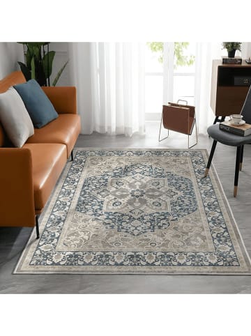 Conceptum Hypnose Kurzflor-Teppich ''Kece-Fr10'' in Beige/ Hellbraun