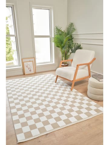 Conceptum Hypnose Laagpolig tapijt "Moderno 3333" beige/wit