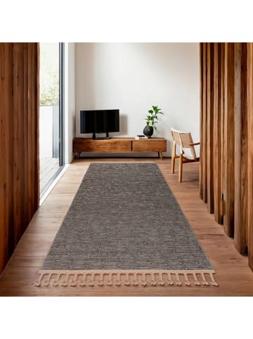 Conceptum Hypnose Kurzflor-Teppich ''Nepal 6048'' in Grau