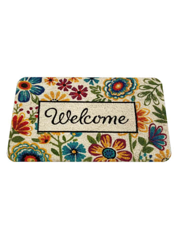 Conceptum Hypnose Fußmatte in Beige/ Bunt