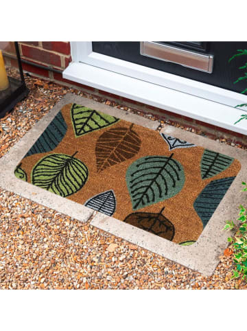 Conceptum Hypnose Deurmat lichtbruin/groen