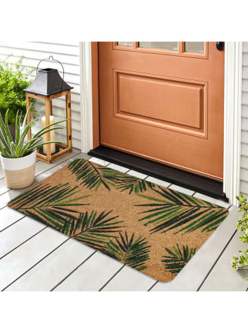 Conceptum Hypnose Wycieraczka w kolorze jasnobrązowo-zielonym