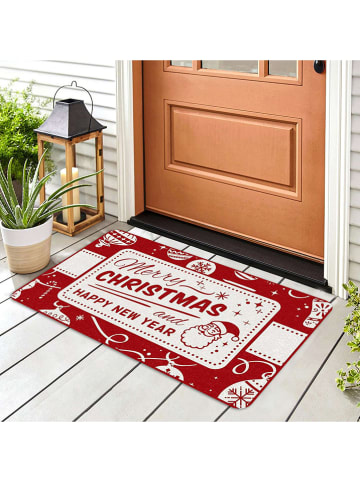 Conceptum Hypnose Deurmat rood/wit