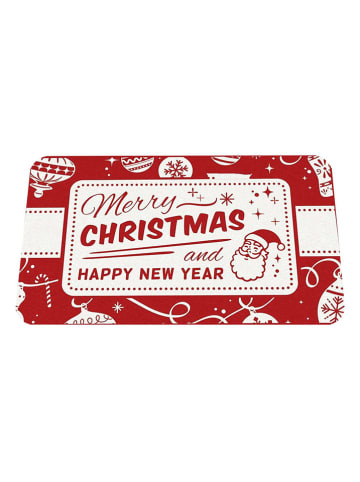 Conceptum Hypnose Wycieraczka w kolorze biało-czerwonym