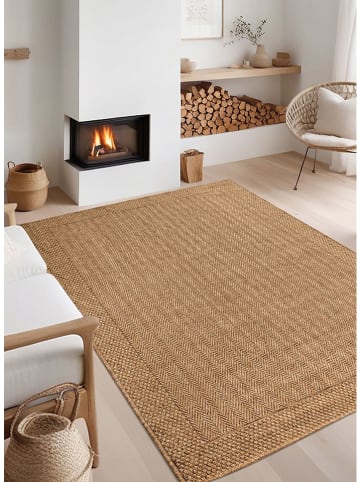 Conceptum Hypnose Kurzflor-Teppich "Rusticana" in Beige