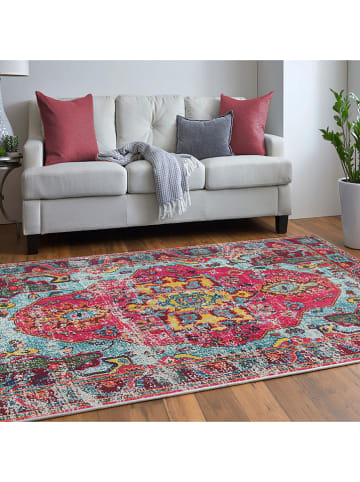 Conceptum Hypnose Baumwoll-Teppich ''Woopamuk240'' in Bunt