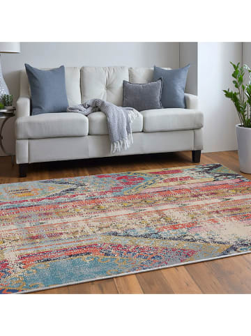 Conceptum Hypnose Baumwoll-Teppich ''Woopamuk276'' in Bunt