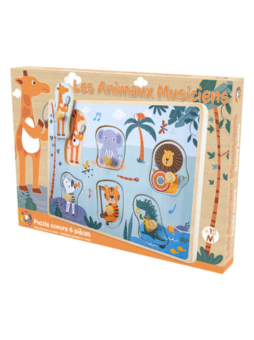 Ulysse 6tlg. Soundpuzzle "Jungle" - ab 12 Monaten