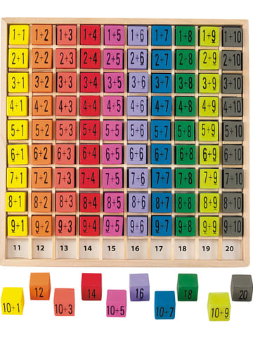 Ulysse 100-częściowa tablica do nauki dodawania - 8+