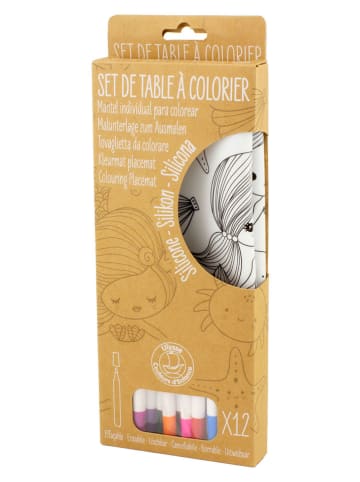 Ulysse Silicone kleurmat "Zeemeerminnen" - vanaf 3 jaar