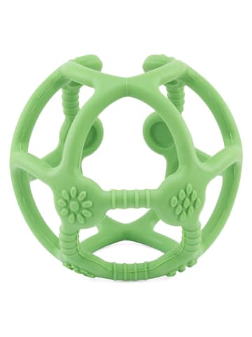 Ulysse Silikonowy gryzak w kolorze zielonym - Ø 14 cm - 10 m+