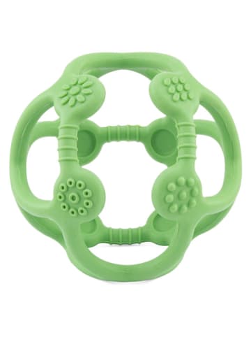 Ulysse Silikonowy gryzak w kolorze zielonym - Ø 14 cm - 10 m+