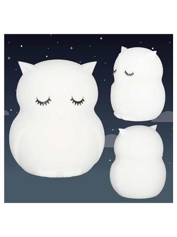 Ulysse Nachtlamp "Uil" met kleurwisselfunctie - (H)18