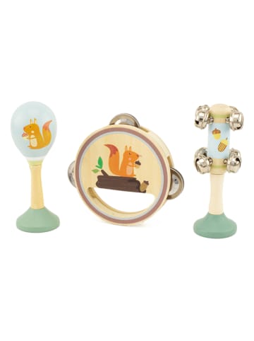 Ulysse 3-częściowy zestaw intrumentów w kolorze jasnobrązowym - 18 m+