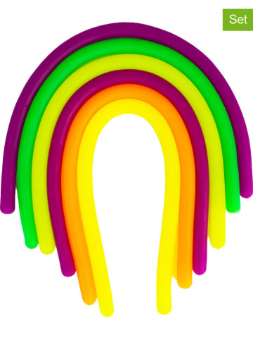 Magni 6-delige set: antristressnoodle meerkleurig - vanaf 3 jaar