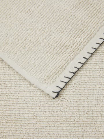 Lanerossi 2tlg. Handtuch-Set in Creme