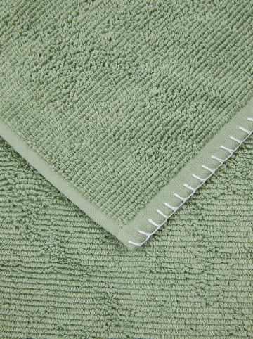 Lanerossi 2-częściowy zestaw ręczników w kolorze zielonym