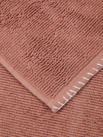 Lanerossi 2tlg. Frottierwaren-Set ''Coppia'' in Rosa