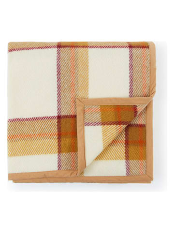 Lanerossi Wolldecke "Marta" in Orange - (L)250 x (B)210 cm