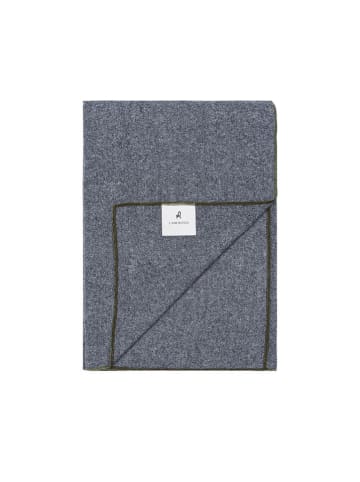 Lanerossi Plaid in Dunkelblau