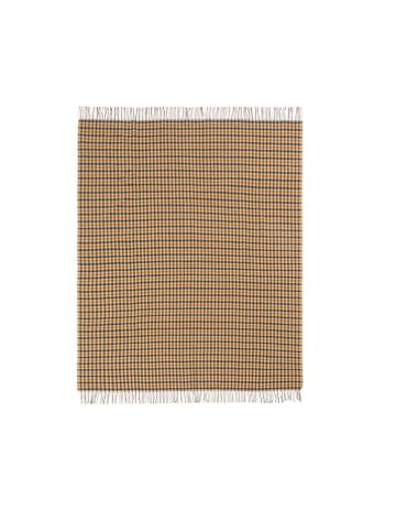 Lanerossi Wohndecke in Beige/ Gelb/ Schwarz - (L)180 x (B)130 cm