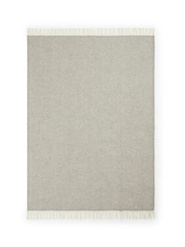 Lanerossi Wollen deken "Edinburgh" grijs - (L)200 x (B)130 cm