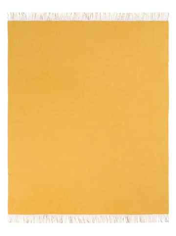 Lanerossi Wolldecke ''Ulisse'' in Gelb - (L)180 x (B)130 cm