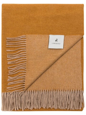 Lanerossi Wolldecke "Ulisse" in Orange - (L)180 x (B)130 cm