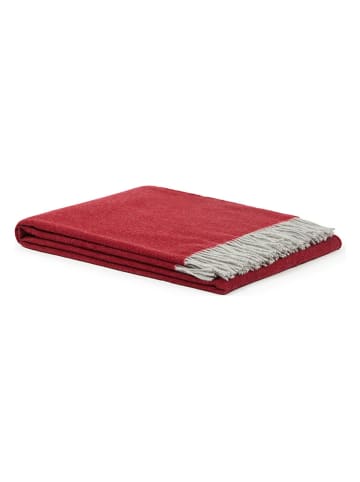 Lanerossi Wolldecke "Ulisse" in Bordeaux - (L)180 x (B)130 cm