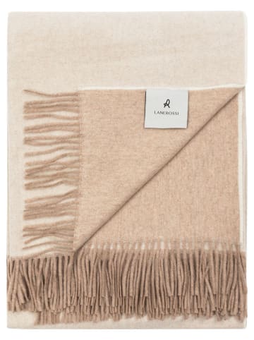 Lanerossi Wolldecke "Ulisse" in Creme - (L)180 x (B)130 cm