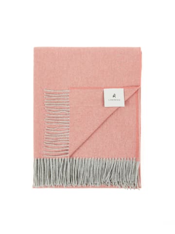 Lanerossi Wolldecke "Cassiopea" in Rosa - (L)180 x (B)130 cm