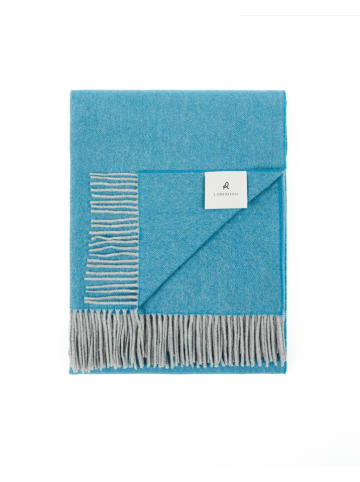 Lanerossi Wolldecke "Cassiopea" in Blau - (L)180 x (B)130 cm