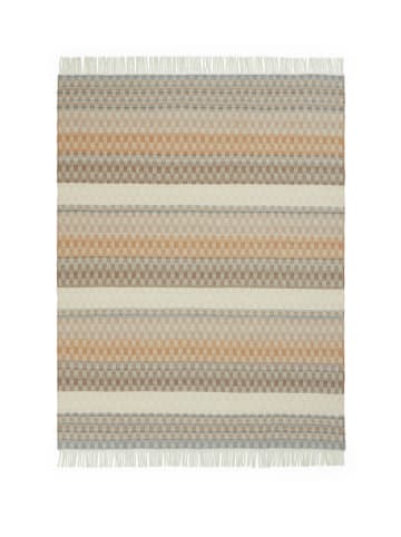 Lanerossi Wollen deken "Fiara" beige - (L)190 x (B)130 cm
