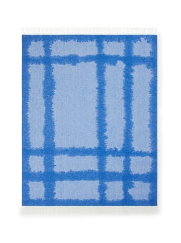 Lanerossi Koc "Tartan" w kolorze niebieskim - 185 x 130 cm