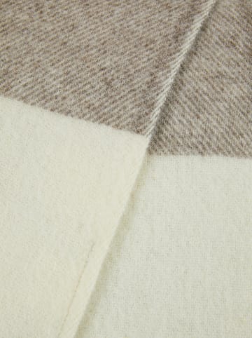 Lanerossi Wollen deken "Nelson" oranje/crème - (L)200 x (B)130 cm