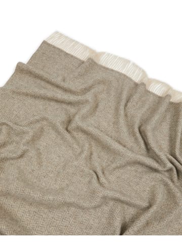 Lanerossi Wolldecke "Emil" in Grau - (L)180 x (B)130 cm