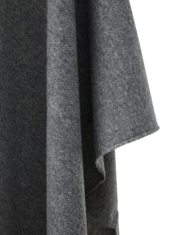 Lanerossi Wollponcho "Celine" in Grau - (L)130 x (B)180 cm