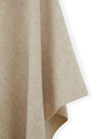 Lanerossi Wollponcho "Kim" in Beige - (L)130 x (B)180 cm